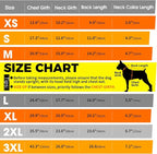 Winter Dog Coat for Extra Large Dogs with Back Zipper Detachable Neck Wrap, Windproof Warm Pet Jacket Vest, Dogs Snowsuit Cold Weather Coat, German, Pointer, Golden Retriever, Orange 2XL
