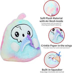 DODODOLA Dog Toys Puppy Toys Cute Squeaky Dog Toy with Crinkle Paper Stuffed Plush Halloween Dog Toys for Small Medium Large Dogs