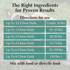 Calming Chews for Dogs by Giarcidia – Hemp-Based Max Strength Anxiety Relief, Stress Relief for Fireworks, Thunderstorms, Travel & Separation – Chicken Flavor – 90 Soft Treats for Dogs