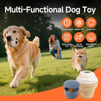 Interactive Dog Toys Freezable Treat Dispensing Puzzle Toy Long-Lasting Busy Toy Chew Toy to Reduce Boredom & Anxiety, Long-Lasting Busy Toy for Small Medium Large Dogs