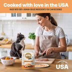 Because it's Better Pate Complete Meal, Turkey Recipe, 2.6 oz Pouches, Wet Cat Food, 12 Count