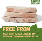 OPET Freeze Dried Chicken Cat Treats, Single Ingredient Grain Free High Protein Pet Food for Cats and Dogs, Healthy Training Snacks, Freeze Dried Cat Food (Chicken Breast, 1.48 Ounce)