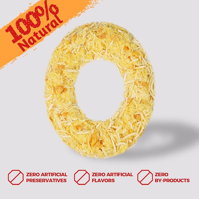 Just Try 8 OZ Pumpkin Freeze Dried Cat & Dog Food Toppers Mixers Low Calorie with Real Chicken Egg Yolk, High Protein Food Toppers Digestive Support