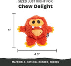 Barkbox Betty Bigfoot Dog Toy for Medium to Large Aggressive Chewers, Durable with Hidden Surprise Toy Inside for Extended Playtime