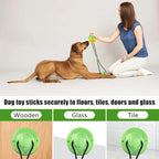 Dog Toys, Dog Chew Toys for Aggressive chewers, Puppy Training Treats Teething Rope Toys for Boredom, Puzzle Treat Food Dispensing Ball for Puppies Teething Small Dogs (Green)