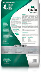 Nulo Freestyle All Breed Dog Food, Premium Allergy Friendly Adult & Puppy Grain-Free Dry Kibble Dog Food, Single Animal Protein with BC30 Probiotic for Healthy Digestive Support 24 Pound (Pack of 1)