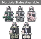 Cat Harness and Leash Set - Grey Lightweight Soft Kitten Harness Escape Proof, Adjustable Travel Pet Harness for Walking，Easy Control Comfortable Outdoor (Grey, One Size Fits All)