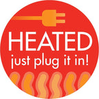 K&H Pet Products Thermo Lookout Pod Indoor Heated Cat Bed for Large Cats, Heated Cat Cave, Thermal Cat Mat Hideaway for Small or Large Cats and Kittens - Classy Gray 22 Inches