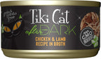 Tiki Cat After Dark, Chicken & Lamb, High-Protein and 100% Non-GMO Ingredients, Wet Cat Food for Adult Cats, 2.8 oz. Can (12 Count)