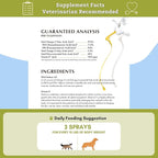 Wholistic Pet Organics Salmon Oil: Deep Sea Wild Alaskan Salmon Oil for Dogs - Omega 3 Dog Fish Oil with EPA and DHA for Skin, Coat, Heart and Nervous System Health - 4 Oz