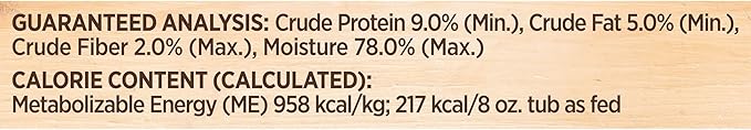 Rachael Ray Nutrish Wet Dog Food Hearty Beef Stew, 8 oz. Tub, 8 Count