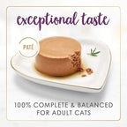 Purina Fancy Feast Senior Wet Cat Food 7 Years Plus Beef Feast Pate - (Pack of 24) 3 oz. Cans