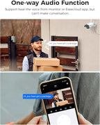 Hiseeu [24/7 Recording] Home Security Camera System, No Subscription, 4K NVR with 3MP Corded Plug-in Powered Outdoor Bullet Cameras, 2.4G/5G Wireless WiFi Connection, 1TB HDD, Night Vision, IP65