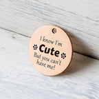 MYLUCKYTAG QR Code Stainless Steel Pet ID Tag - Personalized Online Profile, Location Alert Email, Digital ID, Durable Dog Collar Tag, Engraved