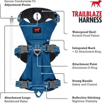 Tuff Pupper Escape Proof Dog Harness for Medium Dogs | No Pull Lightweight Adjustable Harness | No Escape Multifunctional Outdoor Pet Gear | Strong Durable Breathable | Secure Comfortable Fit