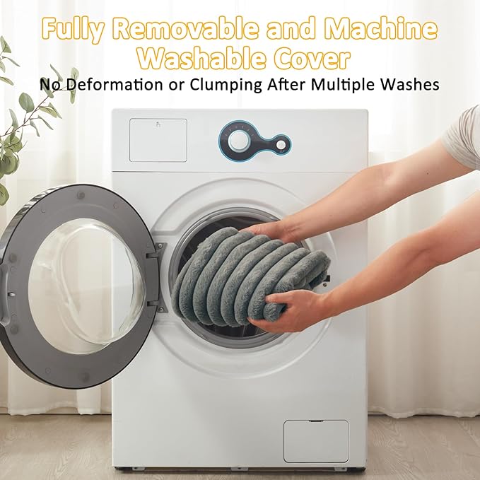 Dog Beds Large Sized Dog, Flat Pet Beds with Removable Washable Cover, Pet Mat Cute Pet Crate Bed Thick Shredded Chopped Crate Foam & Anti Slip Bottom for Indoor, 35"x23"x4" Grey