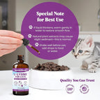 Special Breed L-Lysine for Cats & Kittens – Immune, Respiratory & Eye Health Support – Liquid Cat Supplement with Astragalus, Burdock, Atractylodes, Dangshen & Vitamins A, B1, B2, B6 – 8oz (240mL)
