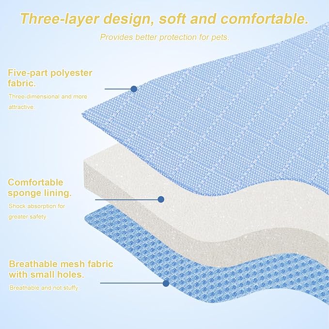 wanheart Cat Harness and Leash Set Escape-Proof Adjustable cat Leash and Harness Combo Suitable for All cat Breeds (Green, XL)