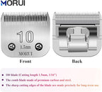 10 Cut Length 1/16"(1.5mm) Detachable Pet Dog Clipper Blades UltraEdge Series Clipper Blades for Dog Grooming Compatible with Most Andis,Oster A5 Wahl KM Series Clippers
