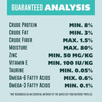 YOUR PET'S KITCHEN Canned Wet Cat Food, Tuna Florentine Entrée in Gravy - 3 oz Cans (Pack of 24), Made in The USA with Real Tuna