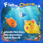 Squeaky Dog Toys for Small Dogs & Puppy – 3 Pack Fish Crinkle Squeak Pet Toys for Interactive Play, Boredom Relief & Teeth Cleaning