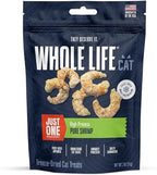 Whole Life Cat Just One Shrimp Freeze Dried Cat Treats - Human Grade High Protein Food, Healthy Training Snacks, Freeze Dried Shrimp Food Toppers, USA Made Natural Treats - .7 oz (Pack of 1)