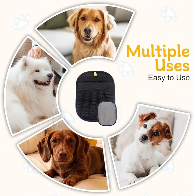 1pcs New Electrostatic Pet Hair Remover Gloves,Electrostatic Pet Hair Remover,Reusable Dogs Cats Gloves for Bed Sheets Couch Clothes Carpet Car Seat