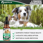 Cough Relief for Dogs & Cats - Made in USA - Allergy & Asthma Relief - Mullein Leaf & Elderberry Blend - Dry, Wet & Barky Cough Relief - All Breeds & Sizes - 2 Fl Oz