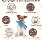 SHARLOVY No Stuffing Dog Toys 5 Pack, Crinkle Interactive Dogs Toy for Boredom, Puppy Toys for Teething to Keep Them Busy, Cute Squeaky Dogs Toy for Small, Medium, and Large Breed