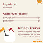 Made by Nacho Freeze-Dried Chicken Breast Meal Topper, Mixer or Treat 3.5oz | High Protein, Pure Chicken Ingredients | Premium Cage-Free Chicken Breast | Crunchy Texture