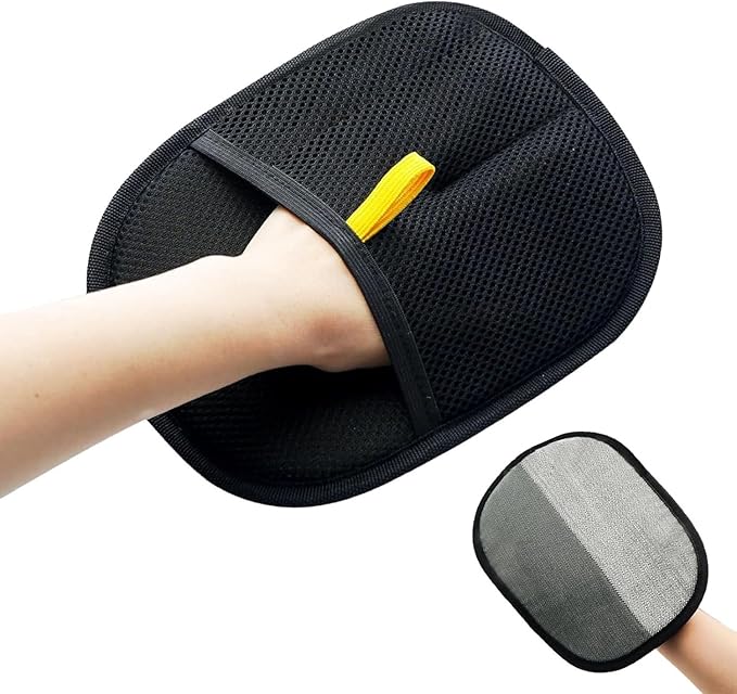 2025 New Pet Hair Removal Glove,pet Hair Remover mitt，for Couch, Furniture, Carpet, Car Seat -Electrostatic Reusable Gloves | Fast Cleaning, for Cat & Dogs (1pcs)