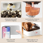 PET MARVEL Automatic Pet Feeder, 4.4L Large Capacity (30-Day Meals) with Quadruple Seal for 30-Day Freshness - APP/WiFi Control, Anti-Jamming Design, Detachable, Dual Power Backup