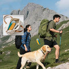 Dog Water Bottle for Walking, Portable Collapsible Dog Water Bottle, Cat Walking and Hiking Puppy Gift, Outdoor Pet Drinking Waters Bottles for Camping, Portable Pet Feeding Bowl, Give Toy Balls