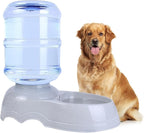Large Dog Water Bowl Dispenser,3 Gallon/11L Gravity Automatic Pet Water Dispenser,Gravity Water Bowl for Dogs Cats,Large Dog Water Fountain