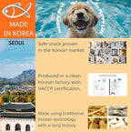 Puppyluv Treat - Freeze Dried Salmon Dog & Cat Treats, Wild Caught, Single Ingredient, Natural High Protein & Fish Oil, Grain Free Gluten Free, 3.2oz