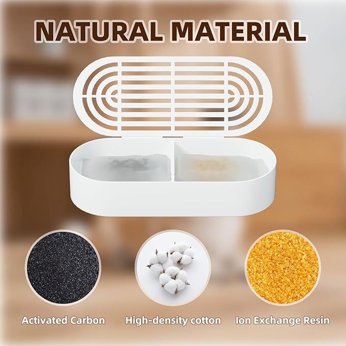 Dog Water Fountain Stainless Steel: 7L/236oz Cordless Large Dog Water Bowl Dispenser Automatic Cat Water Fountain with Deeper Drinking Area (6 Set Filters for 7L Dog Fountain)