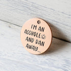 MYLUCKYTAG QR Code Stainless Steel Pet ID Tag - Personalized Online Profile, Location Alert Email, Digital ID, Durable Dog Collar Tag, Engraved