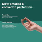 Jinx Beef Bites, Soft Jerky Dog Treats, Bite-Sized Snack, Low-Calorie and Packed with Flavor, Slow-Smoked Real Beef & Liver, No Fillers, 5oz (Pack of 2)