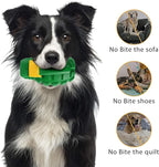 Indestructible Dog Toys for Aggressive Chewers - Heavy Duty, Durable Toys for Large Dogs (Green)