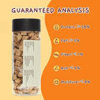 Jungle Calling Freeze Dried Duck Dog & Cat Treats - High Protein, Low Fat, Made with a Single Ingredient - Perfect for Training and Snacking, 2.8 oz (Duck Cube)