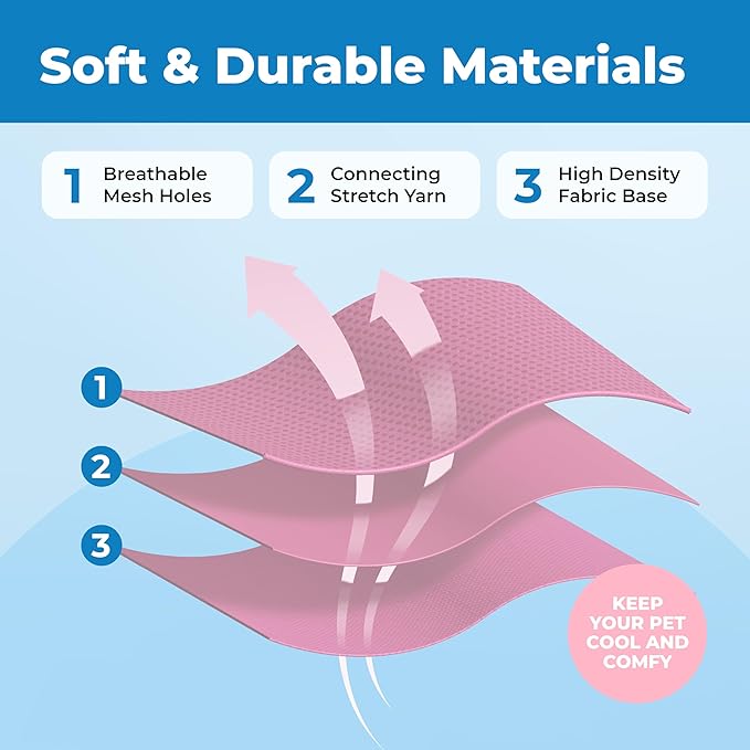 Voyager Escape-Proof Step-in Lock Cat Harness & 5ft Neoprene-Handle Leash Set All-Weather Mesh with Reflective Stitching for Small to Large Cats by Best Pet Supplies, Pink (327), XS