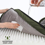 INVENHO Orthopedic Dog Bed for Extra Large Dogs, XXL Egg-Crate Foam Dog Couch with Washable Removable Cover, Waterproof Lining and Nonskid Bottom