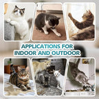 Effective Cat Deterrent Spray, Natural Cat Repellent Indoor Outdoor, Safe Cats Scratch Deterrent for Furniture, Cats Spray Deterrents for Urine Marking in House, 3.38 FL Oz (3)