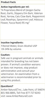 Amber NaturalZ Adizone C Herbal Supplement for Cats | Supports Healthy Inflammatory Response, Occasional Discomfort, and Normal Joint Function | Natural Aid for Active and Aging Felines