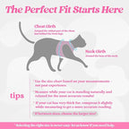 rabbitgoo Cat Harness and Leash Set for Walking Escape Proof, Adjustable Soft Kittens Vest with Reflective Strip for Cats, Comfortable Outdoor Vest, Pink, XL