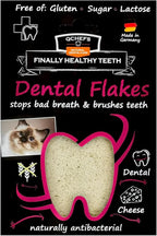 QCHEFS Dental Flakes for Cats – Two Month Supply* - Food Topper - After Meal Licking Treat, Oral Health Snack with Amino Acids.