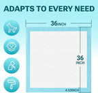 100 Count Disposable Bed Pads for Adult 36" x 36", Chucks Pads Underpads Bed Liner for Incontinence, Extra Large Puppy Pads / Dog Pee Pads / Wee Wee Pads for Training, XL