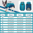 Large Dog Coat, XXLarge Dog Winter Coat, Waterproof Pet Jacket with Back Zipper,Extra Large Pet Coats, Warm Fleece Jacket with D-Ring, Windproof Winter Clothes Golden Retriever,XXL