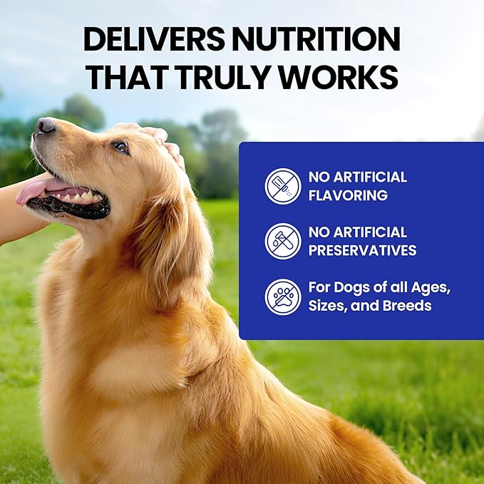 Wild Alaskan Salmon Oil for Dogs & Cats - Deep Sea Liquid Fish Oil Supplement, Maximum Omega 3 Fish Oil with Krill for Skin & Coat 16oz, Fast-Absorbing with Omega 3 6 9 Dog Fish Oil for Joints & Heart