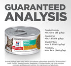 Hill's Science Diet Perfect Weight, Adult 1-6, Weight Management Support, Wet Cat Food, Chicken & Roasted Vegetables Stew, 2.9 oz Can, Case of 24